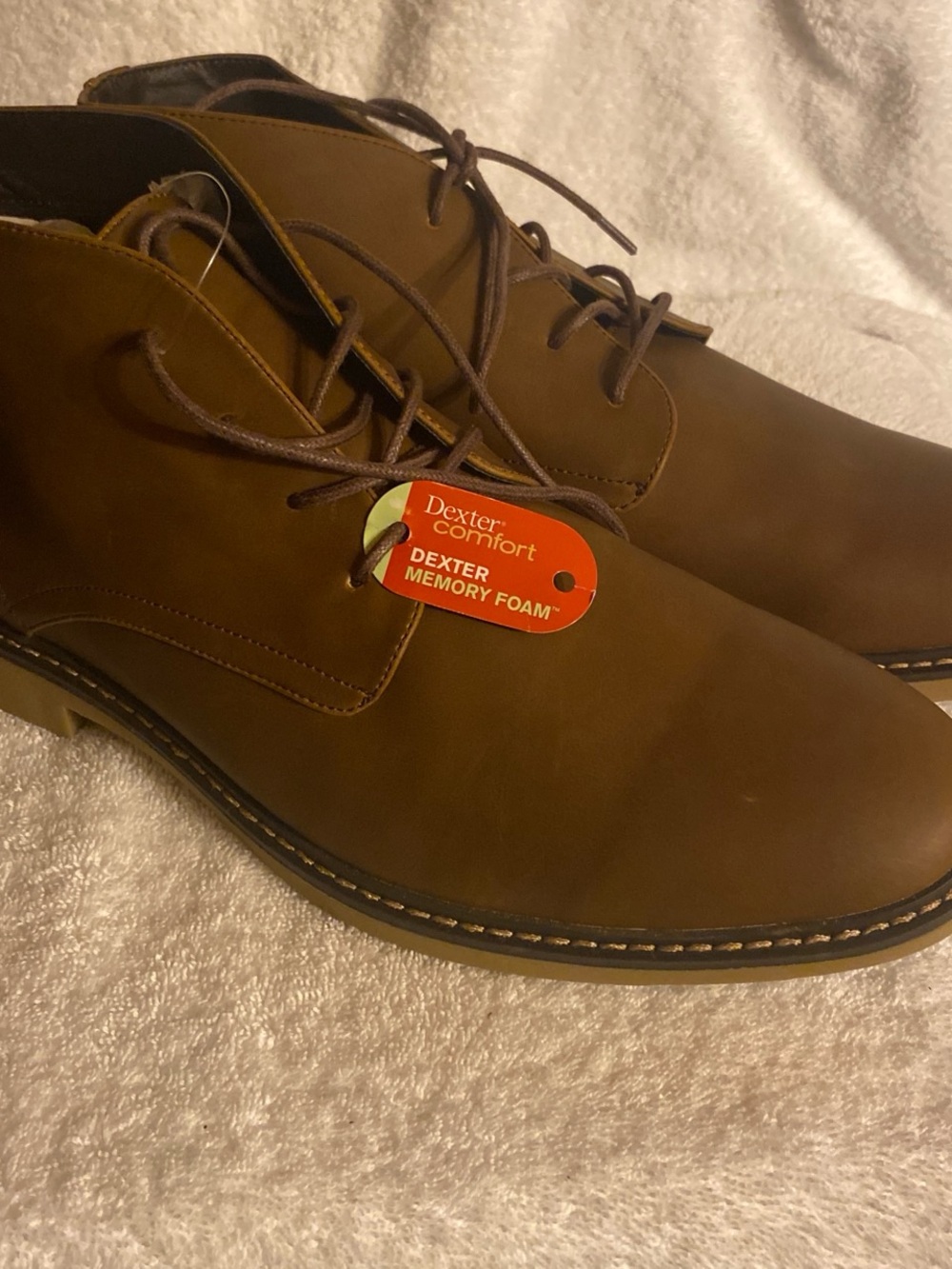 Dexter Brown Men's Leather Chukka Boots
